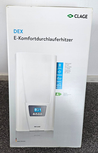Clage dex durchlauferhitzer - dex,