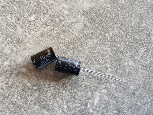 10uf 400v elko 105 - elko, 105°