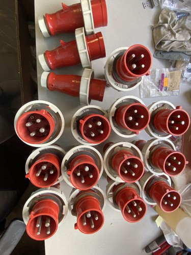 16x mennekes cee stecker - cee, 16a
