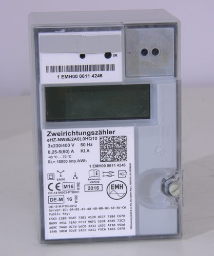 Emh zweirichtungszähler 400v - emh,