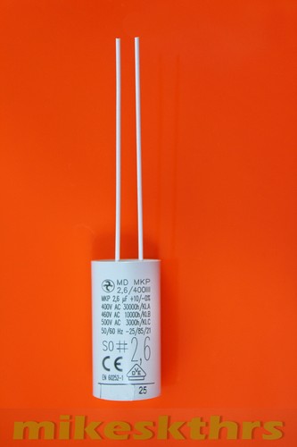 6hk1 motorkondensator mkp - 2,6hk1, md