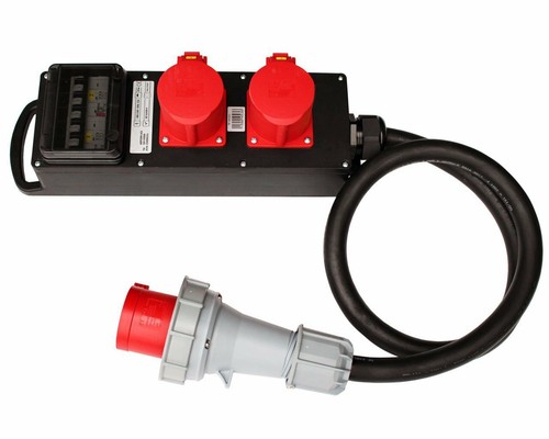 Cee stromverteiler vollgummi - cee,