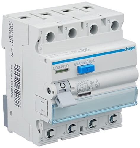 Hager schutzschalter 63a - fi-schutzschalter,